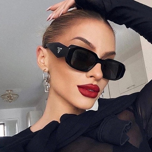 Prada | Accessories | Prada Pr 7ws 1ab5so Black Dark Grey Lens